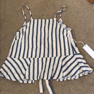 striped tank top